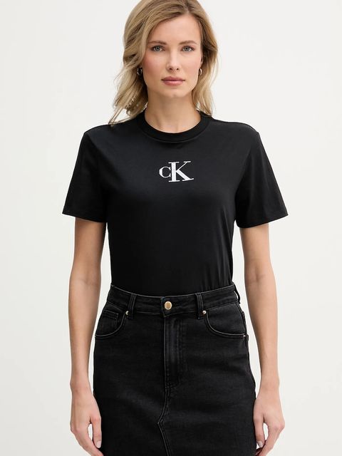 Calvin Klein Jeans t-shirt bawełniany - zdjęcie produktu nr 1