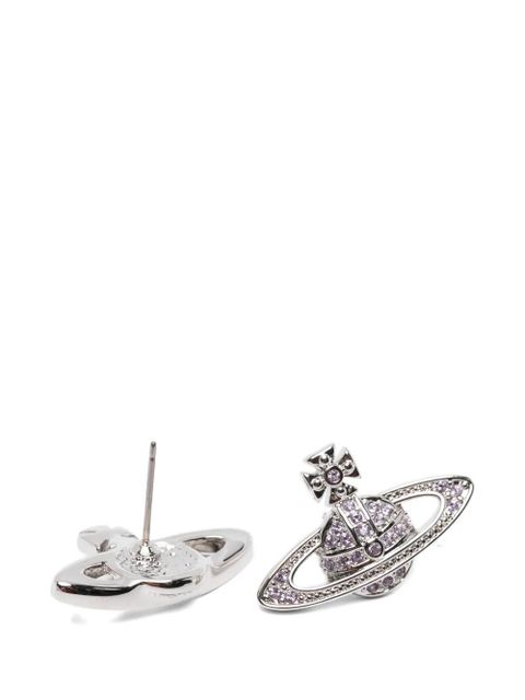 Vivienne Westwood bas relief earrings - Silver