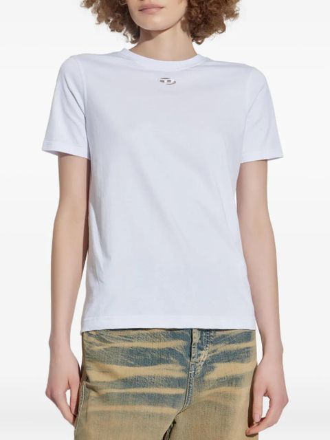 Diesel oval-embellished T-shirt - White