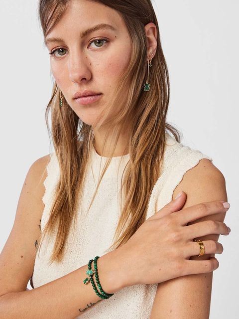 Tous bransoletka ze srebra pokrytego złotem Icon Color