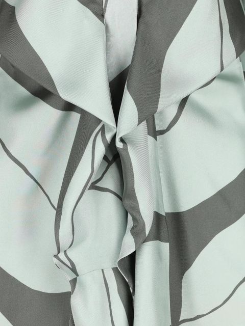 Max Mara floral-print dress - Green - zdjęcie produktu nr 2