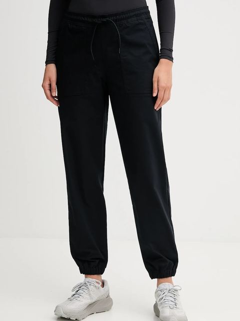 Columbia spodnie ROC Ripstop damskie kolor czarny high waist 2135771 - zdjęcie produktu nr 1