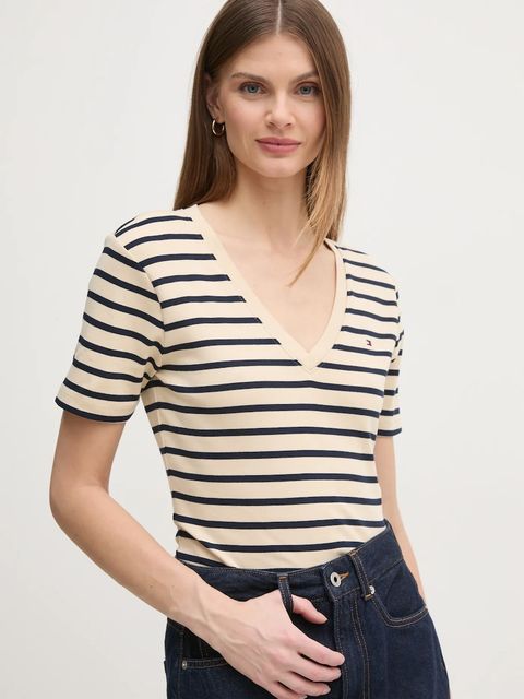 Tommy Hilfiger t-shirt bawełniany - zdjęcie produktu nr 1