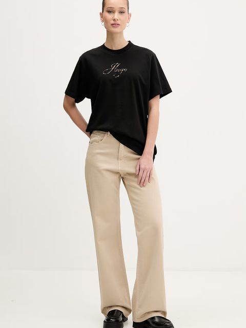 HUGO t-shirt damski Vintage Tee_23 - zdjęcie produktu nr 1