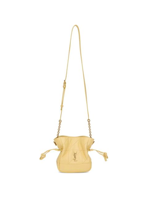 Saint Laurent mini Jamie bucket bag - Yellow - zdjęcie produktu nr 1