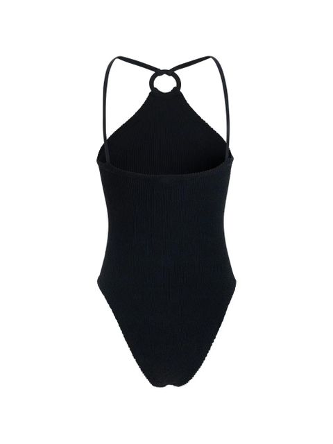 Hunza G Jasmine crinkle-effect swimsuit - Black - zdjęcie produktu nr 2