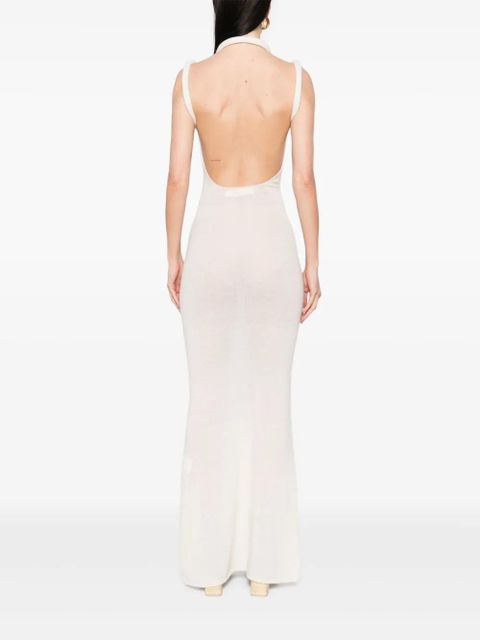 Aya Muse Aura maxi dress - White