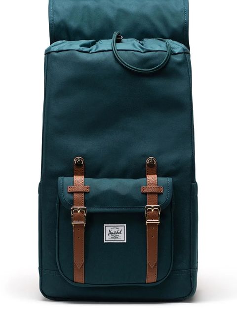 Herschel plecak Little America™ kolor zielony duży gładki 11390-06551-OS