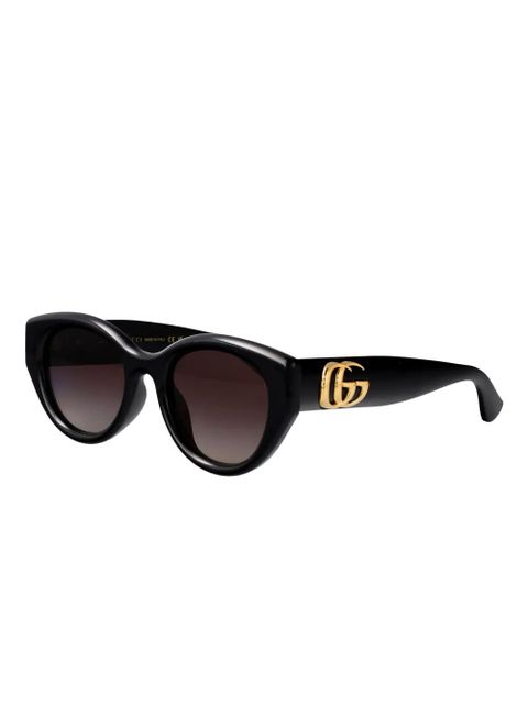 Gucci Eyewear cat-eye frame sunglasses - Black