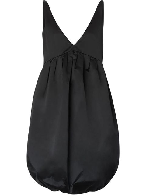 Burberry Duchess Satin Bubble Hem Dress - Black - zdjęcie produktu nr 2