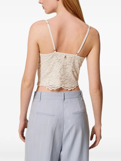 TWINSET pinstripe tailored shorts - Blue