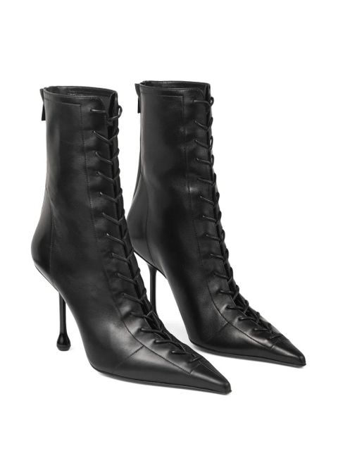 Jimmy Choo 95mm Scarlett boots - Black