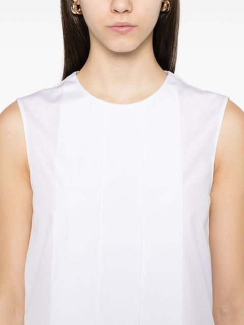 Marni pleat-detail blouse - White