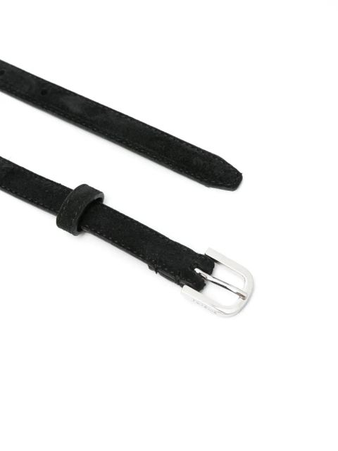 TOTEME suede belt - Black - zdjęcie produktu nr 2
