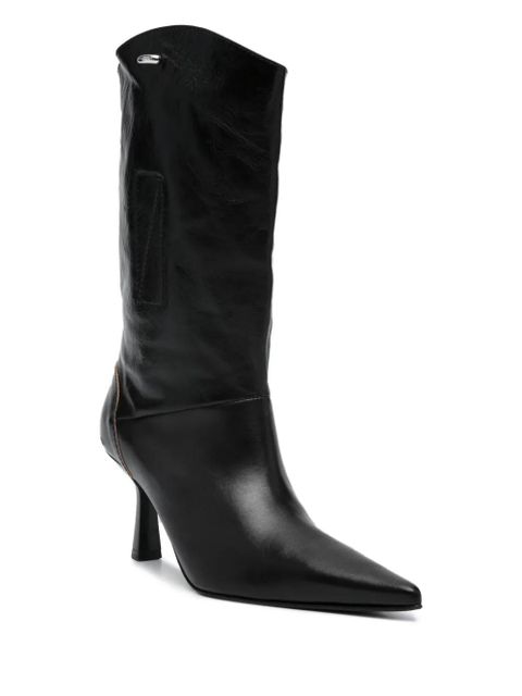OUR LEGACY 80mm slip-on knee-length boots - Black - zdjęcie produktu nr 2