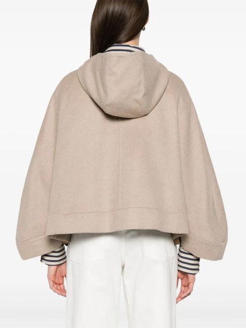 Max Mara Serio cape - Neutrals
