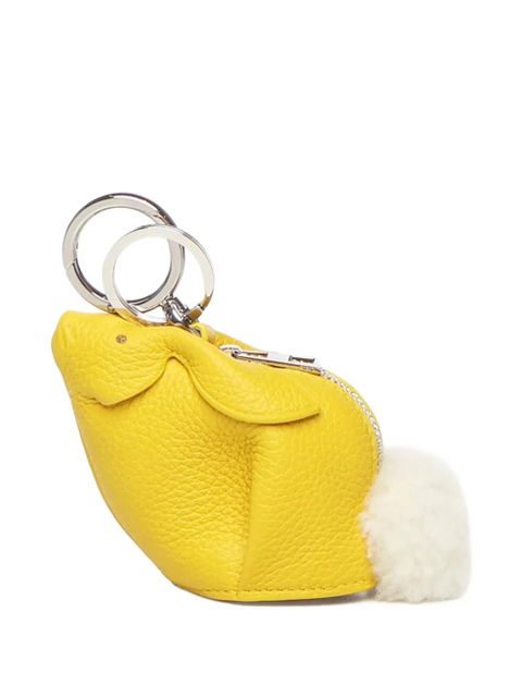 LOEWE Bunny leather keyring - Yellow - zdjęcie produktu nr 2