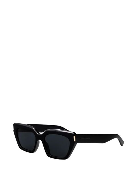 Saint Laurent Eyewear SL 826 Page rectangle-frame sunglasses - Black - zdjęcie produktu nr 2