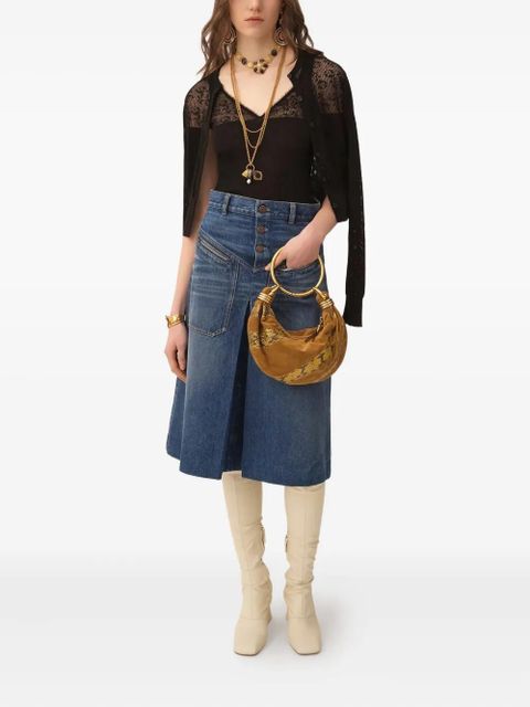 Chloé logo-patch top (set of two) - Black - zdjęcie produktu nr 2