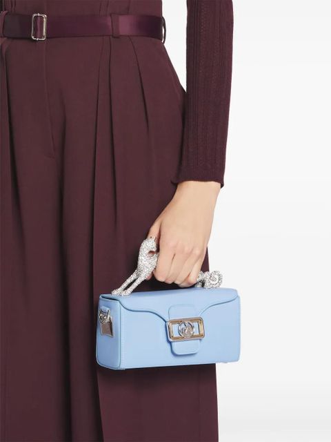 Lanvin mini Pencil Cat tote bag - Blue