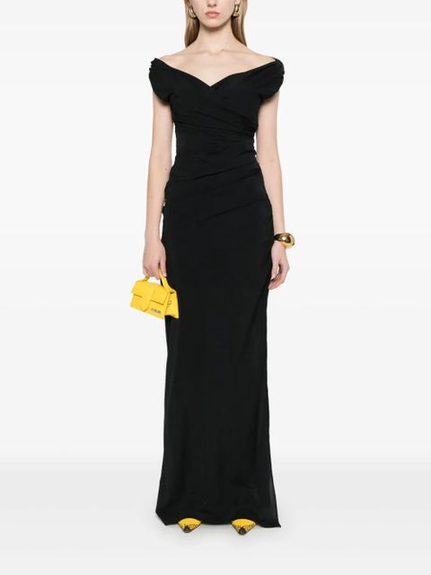 Jacquemus La Robe Rita Longue gown - Black
