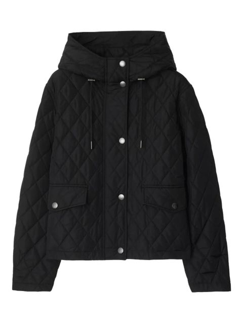 Burberry quilted hooded jacket - Black - zdjęcie produktu nr 1