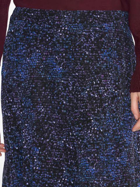 ISABEL MARANT sequin-pattern midi skirt - Blue