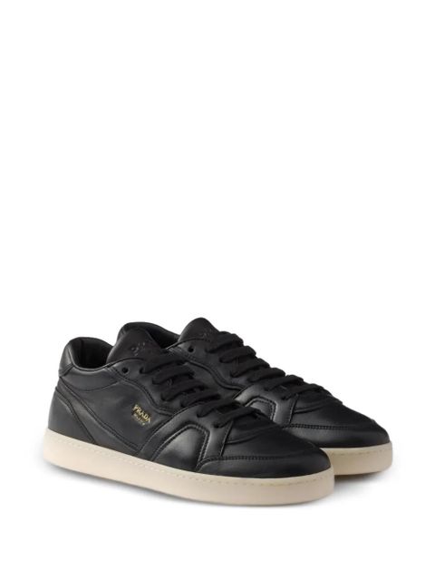 Prada leather sneakers - Black - zdjęcie produktu nr 2