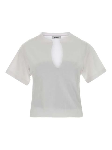 Gimaguas Alina keyhole T-shirt - White - zdjęcie produktu nr 1