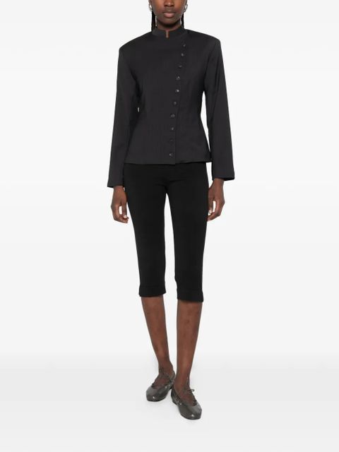 Paloma Wool Banjo pinstripe buttoned jacket - Blue - zdjęcie produktu nr 2