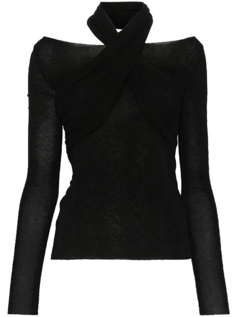 MANURÍ Rita blouse - Black - zdjęcie produktu nr 1