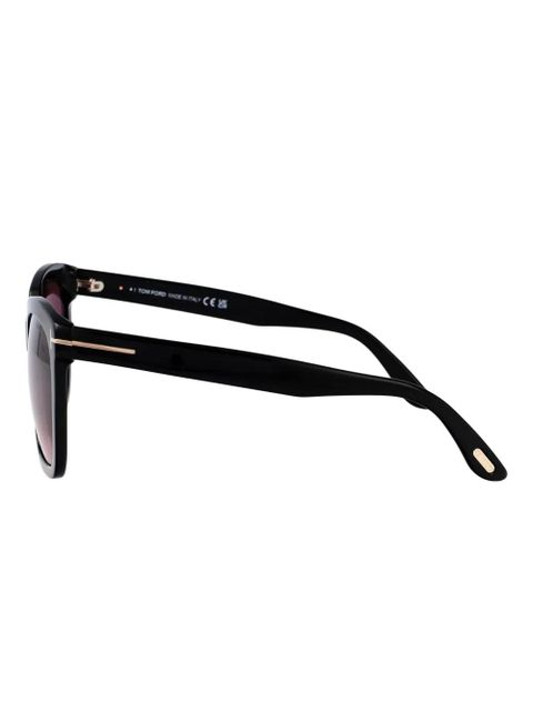 TOM FORD Eyewear oversized-frame sunglasses - Black