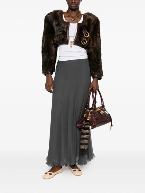 Chloé pleated maxi skirt - Grey