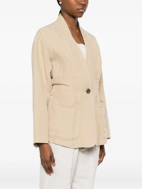 ISABEL MARANT Soraya single-breasted jacket - Neutrals
