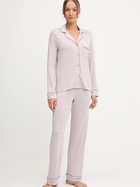 Dkny piżama damska kolor różowy YI90092 - zdjęcie produktu nr 1