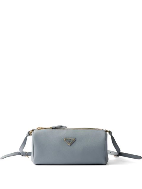 Prada leather shoulder bag - Blue - zdjęcie produktu nr 1