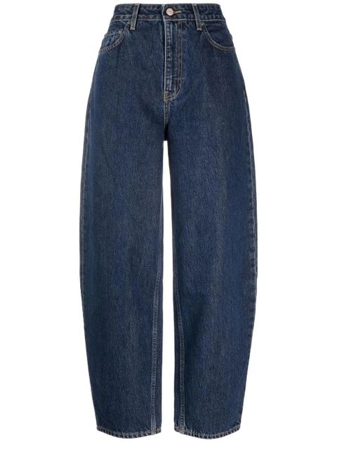 GANNI Stary high-waisted jeans - Blue - zdjęcie produktu nr 1