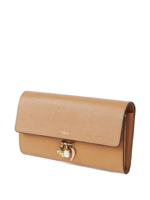 Chloé Chloé Charms leather wallet - Neutrals