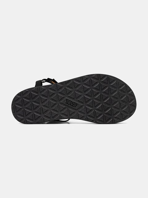Teva sandały Flatform Sandal Slim damskie kolor czarny na platformie 1164630