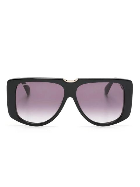 Max Mara Eyewear square-frame sunglasses - Black - zdjęcie produktu nr 1