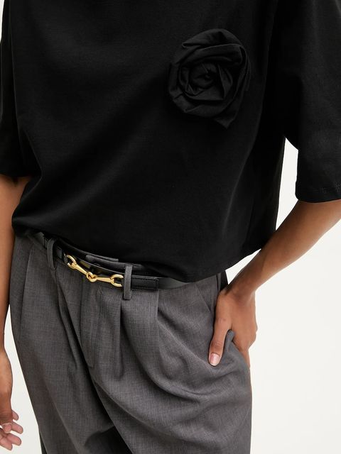 Answear.LAB bluzka damska kolor czarny gładka