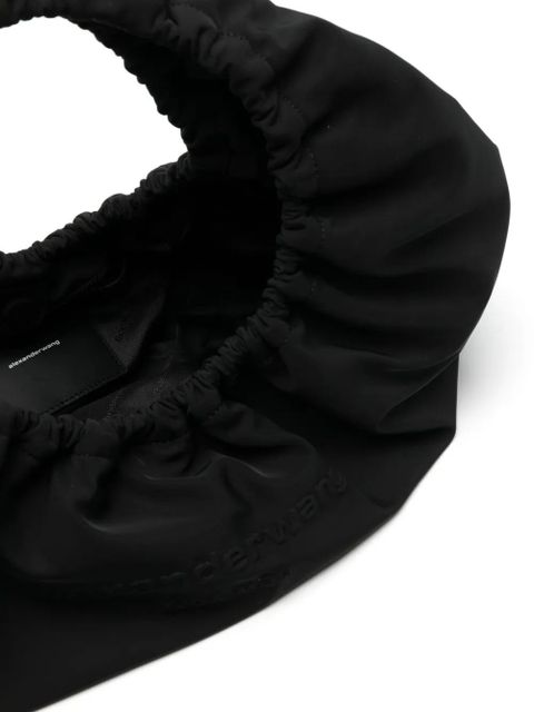 Alexander Wang medium Crescent ruched shoulder bag - Black