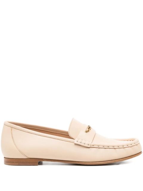 Chloé leather penny loafers - Neutrals - zdjęcie produktu nr 1