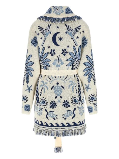 Alanui Echoes Of The Island cardigan - Neutrals