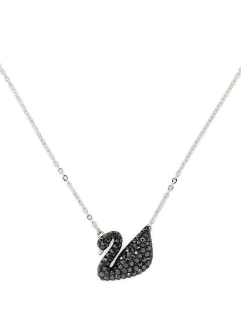 Swarovski swan pendant necklace - Silver - zdjęcie produktu nr 1