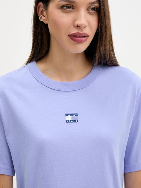 Tommy Jeans t-shirt bawełniany damski DW0DW22202