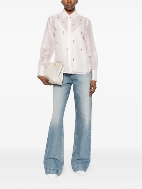 Max Mara embellished shirt - Pink - zdjęcie produktu nr 2