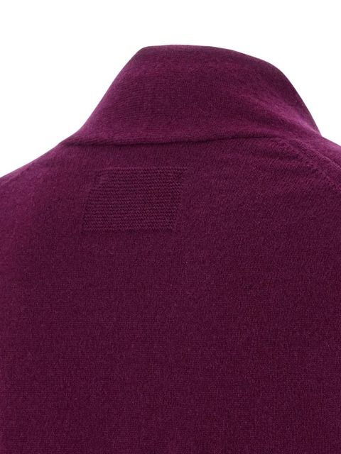 Guest In Residence Stealth cashmere cardigan - Purple - zdjęcie produktu nr 2