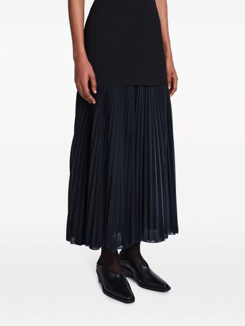 Proenza Schouler Niki semi-sheer dress - Blue