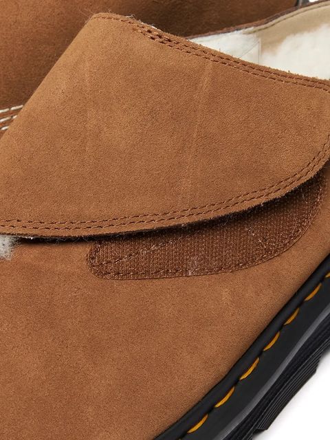 Dr. Martens klapki skórzane ZebZag AnyWair Warm Lined Mule
